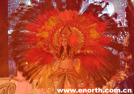 【图文】狂欢巴西:桑巴热舞激情绽放民歌节