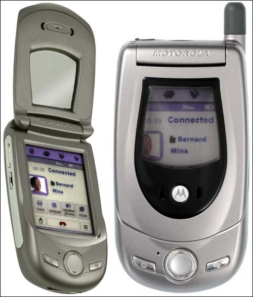 摩托罗拉:带有摄像头的linux手机a760